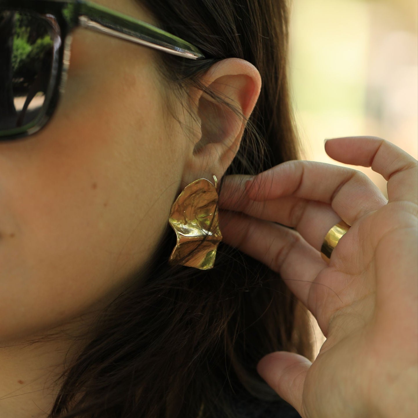 Boucles d'oreilles Océan
